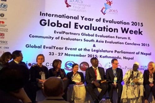 An evaluation agenda for our time