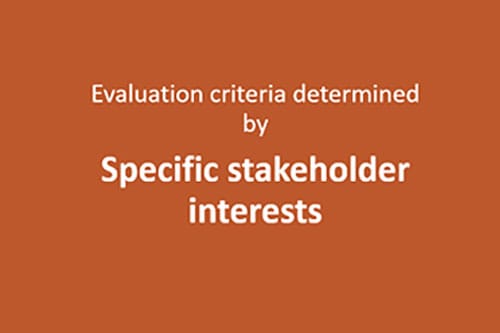 The DAC criteria, Part 6. Key issues before deciding